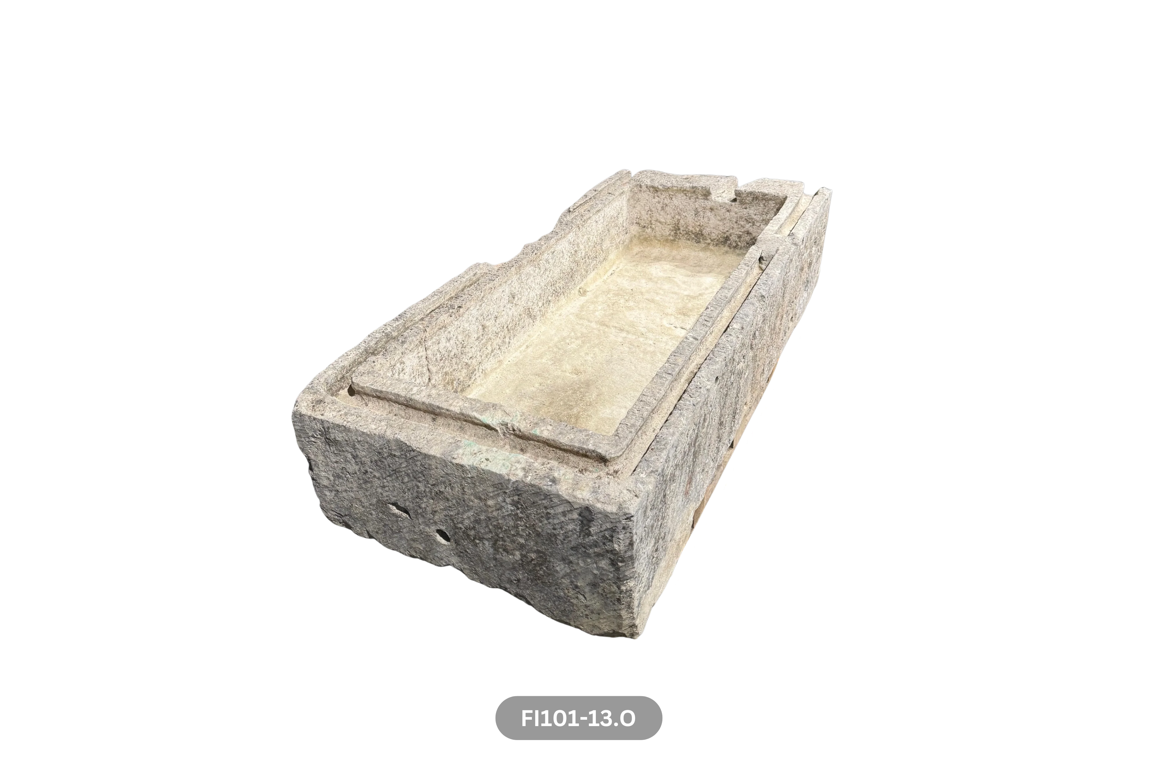 Antique French Limestone Trough - Image 5